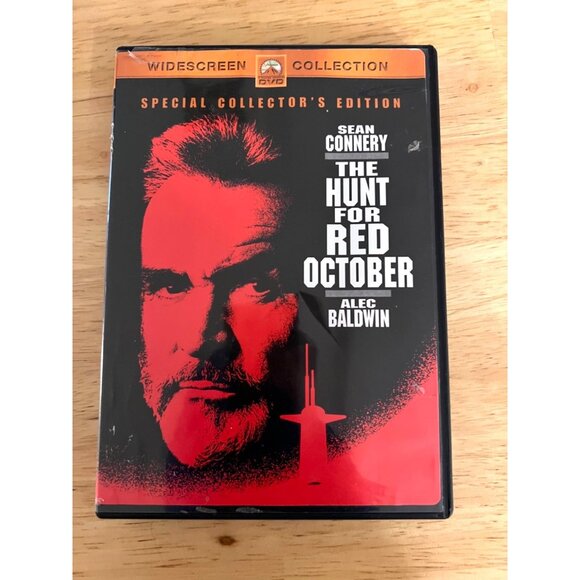 The Hunt For Red October 1990 DVD Special Collectors Edition Sean Connery Pre-Ow - Picture 1 of 5